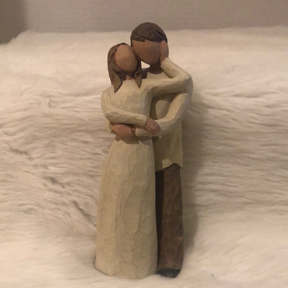 Willow Tree Other - Willow Tree “Together” 2001 Man and Woman Embracing Figurine